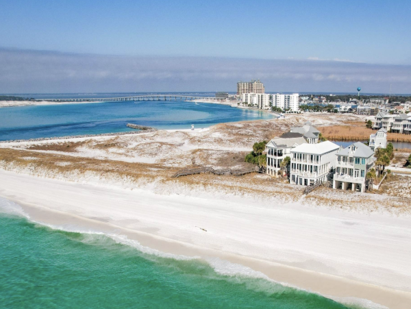 Amazing 5 Bedroom Beachfront Home in Destin with Sunset View
